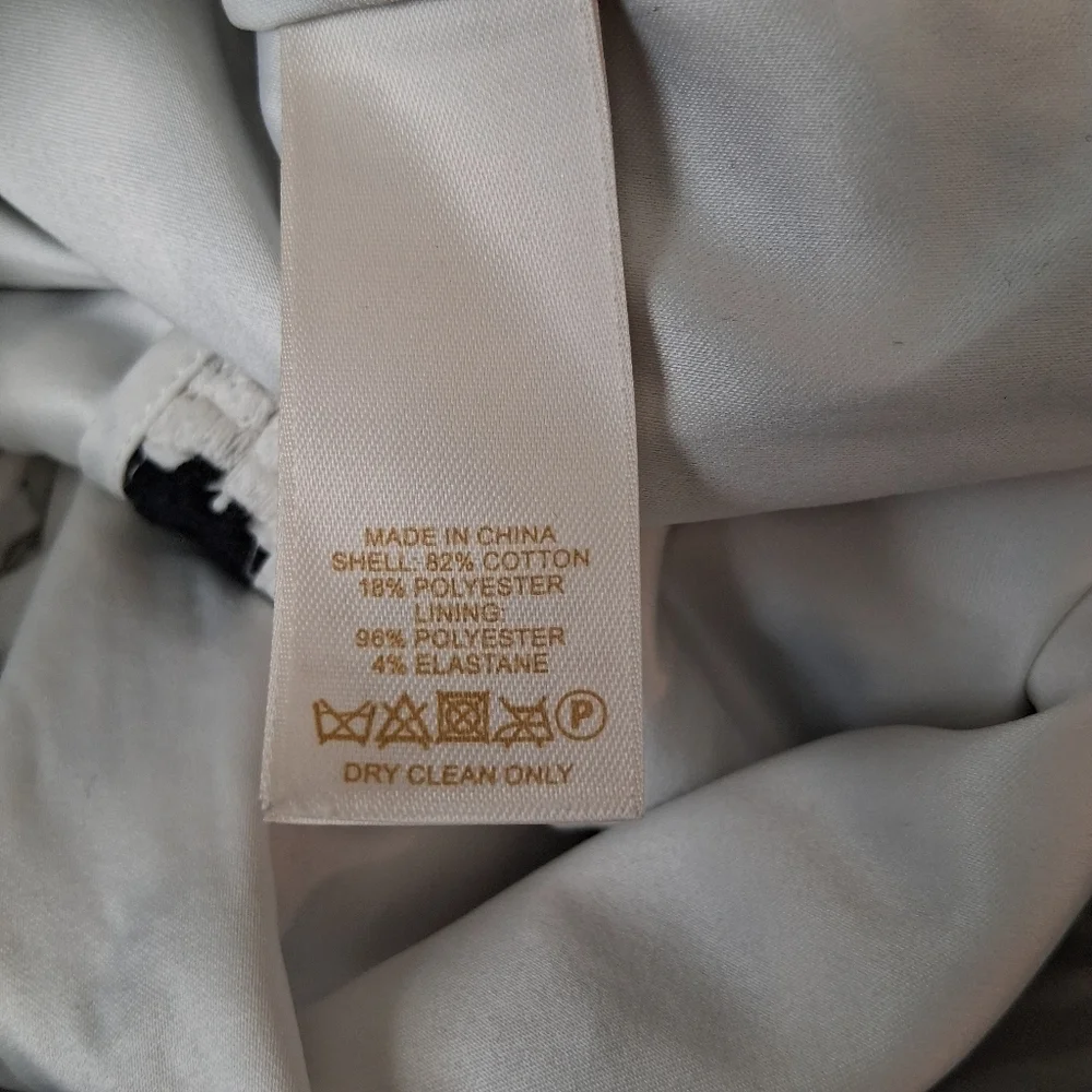 Kate Spade Guipure Retro Shift Dress Black and White Size 4